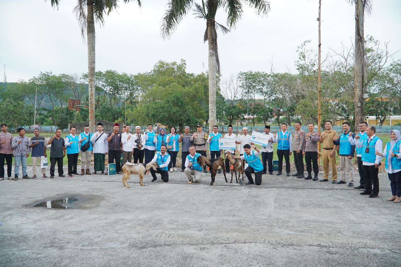 PLN Batam Serahkan 78 bantuan Hewan kurban Menyambut Hari raya Idul Adha 1444 Hijriah