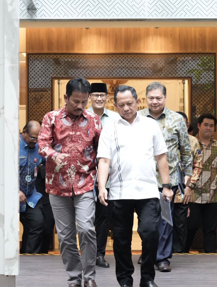 Menteri Dalam Negeri Tito Karnavian Bersama Kepala BP Batam HM.Rudi