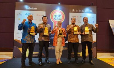 Berdedikasi pada GRC, PT PLN Batam Raih Dua Penghargaan TOP GRC Awards 2023