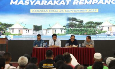 Sosialisasi Pengembangan Rempang, BP Batam Lakukan Pendekatan Persuasif ke Warga