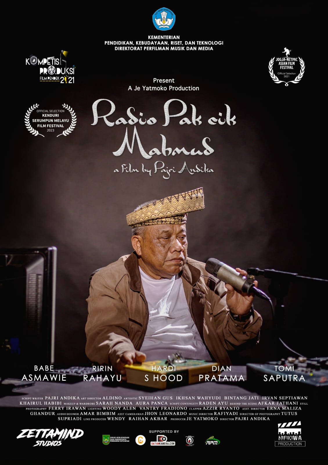 Dua Film Batam Radio Pakcik Mahmud dan Mencari Syurga Bakal Tayang di Kenduri Serumpun Melayu Film Festival