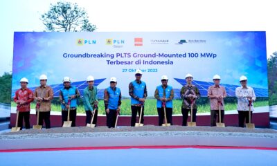 PLTS Ground-Mounted Terbesar Di Indonesia dibangun di Purwakarta, Kolaborasi PLN-Aruna Wujudkan Kawasan Industri Hijau.