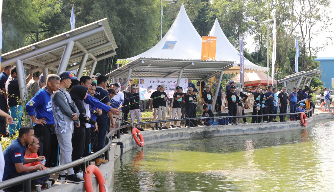 Ajang Promosi Wisata Edukasi Taman Rusa, BP Batam Gelar Mancing Mania