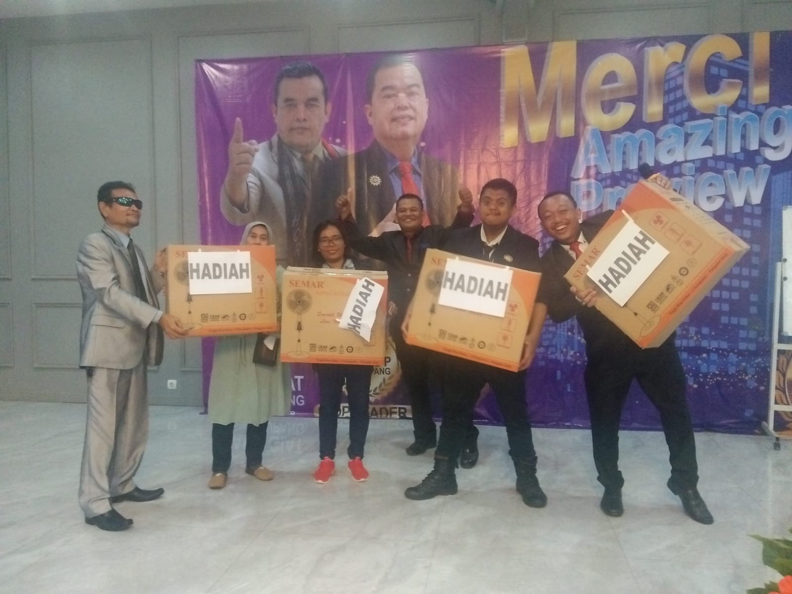 MR. L3X salah seorang Manejer Nasional MERCI