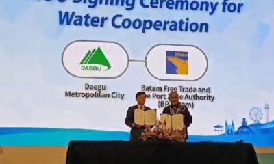 BP Batam dan Daegu Korea Selatan Jalin Kerjasama Pengelolaan Air