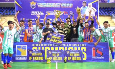Meriahnya Malam Final Istana Sport Cup Piala Kepala BP Batam 2023