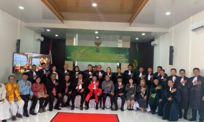 IKADIN Kepri Laksanakan Pelantikan dan Pengangkatan Sumpah Terhadap 17 Advokat di Pengadilan Tinggi Tanjung Pinang.