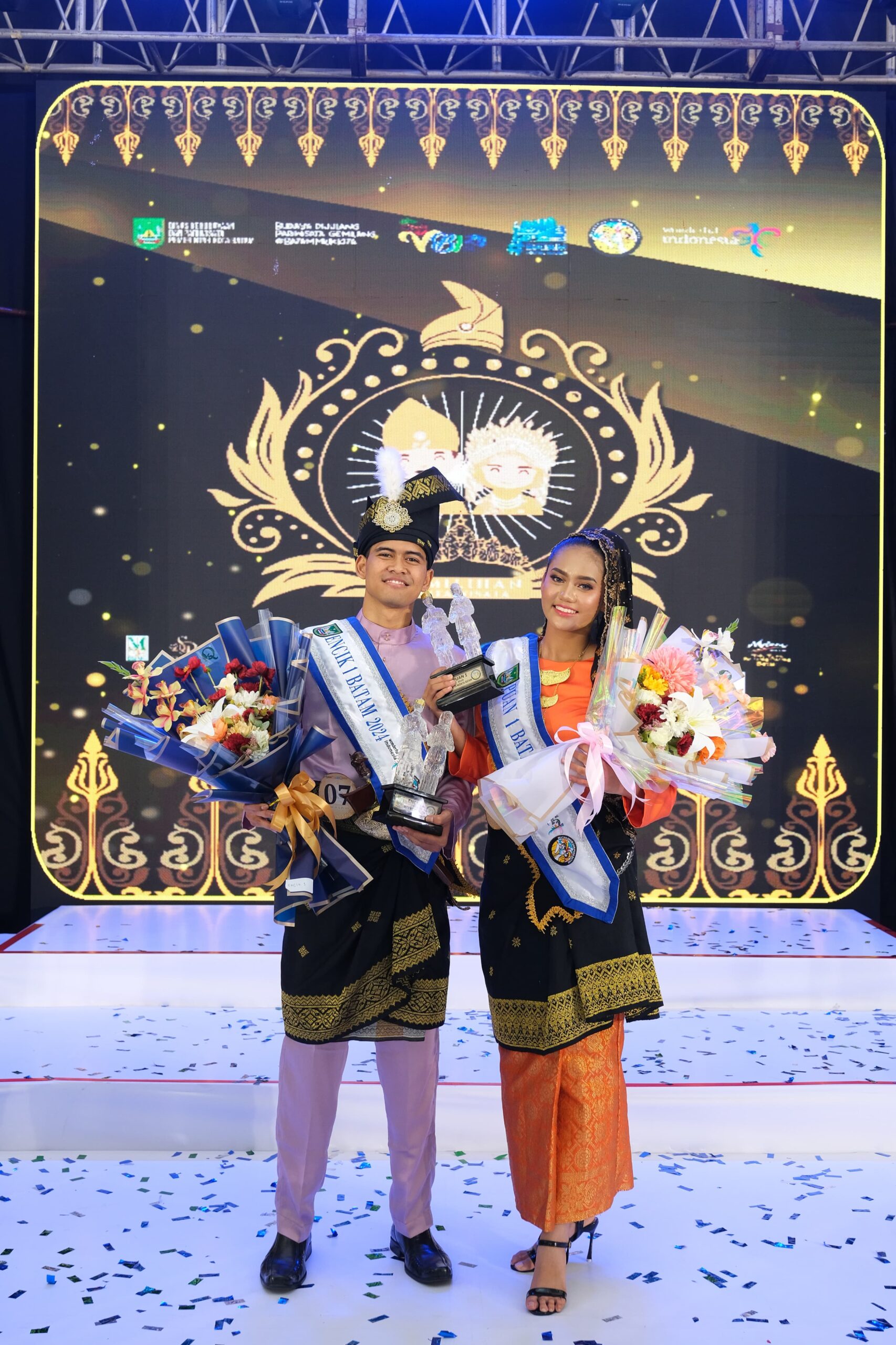 Luthfillah dan Nikeisha Terpilih Sebagai Duta Wisata Batam 2024