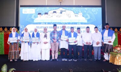 Lepas 731 JCH Batam, Muhammad Rudi Berpesan Jaga Kesehatan Fisik