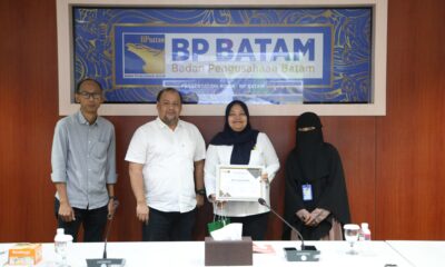 Perdalam Ilmu Kehumasan, Tim Ekskul Jurnalistik SMA IT Imam Syafi'i Sambangi BP Batam