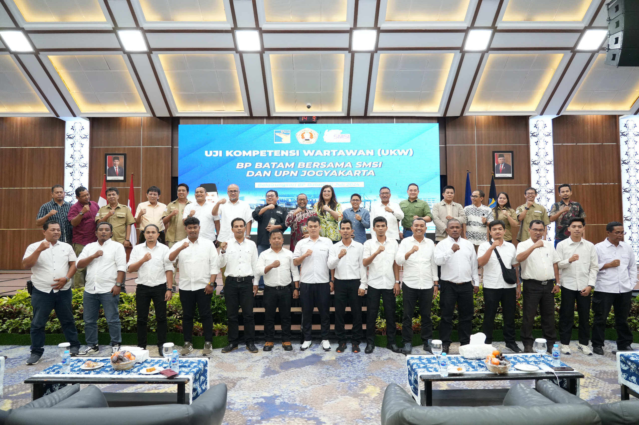 Gelar UKW, BP Batam bersama SMSI – UPN Veteran Upayakan Sinergitas dengan Insan Pers