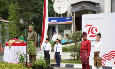 Rayakan Kemerdekaan RI ke-79, PLN Batam Gelar Upacara Bendera dan Serahkan Bantuan BPJS ke Masyarakat