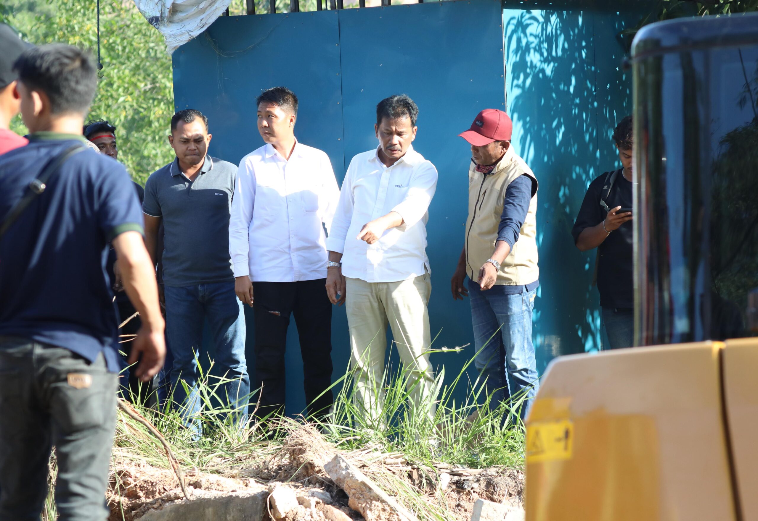 Muhammad Rudi Tinjau Langsung Lokasi Pemasangan Mini Booster Areal Perumahan Putra Jaya