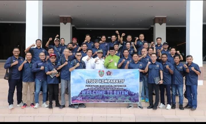 Diskominfo Batam Terima Kunjungan Kerja PWI Kalimantan Tengah, Bahas Kemitraan Pers dan Potensi Batam