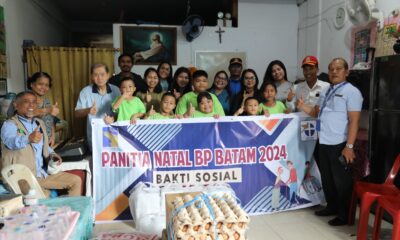 Momen Perayaan Natal 2024, Persekutuan Doa BP Batam Gelar Bakti Sosial dan Kunjungan Kasih
