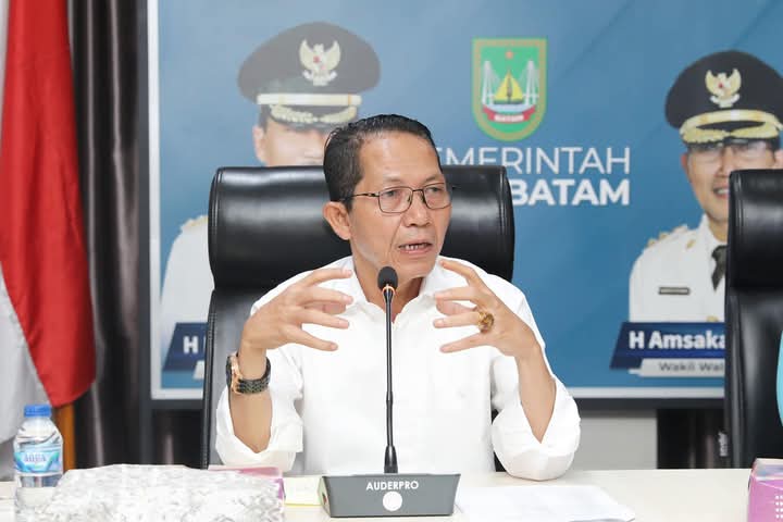 Amsakar Paparkan Penanganan Stunting di Kota Batam saat Terima Kunjungan Kerja Dari Kabupaten Tanjung Jabung Timur.