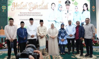 Rangkaian Perayaan Idul Fitri Shalat Bersama dan Open House Kepala BP BatamWalikota Batam