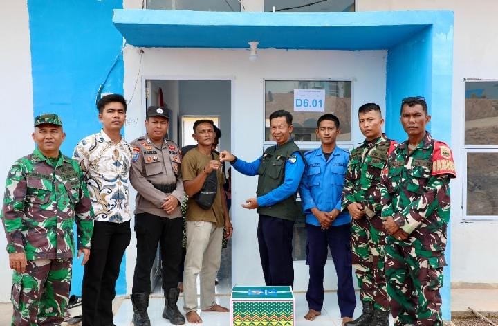 Harapan Baru di Tanjung Banon, 117 Kepala Keluarga Tempati Rumah Baru.