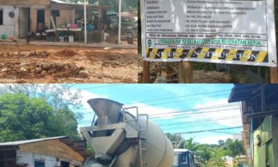 Asal-Asalan, Proyek Semenisasi Jalan SMKN 9 Batam dari Disperkim Kepri Jadi Sorotan: Truk Cor Terperosok di Lumpur
