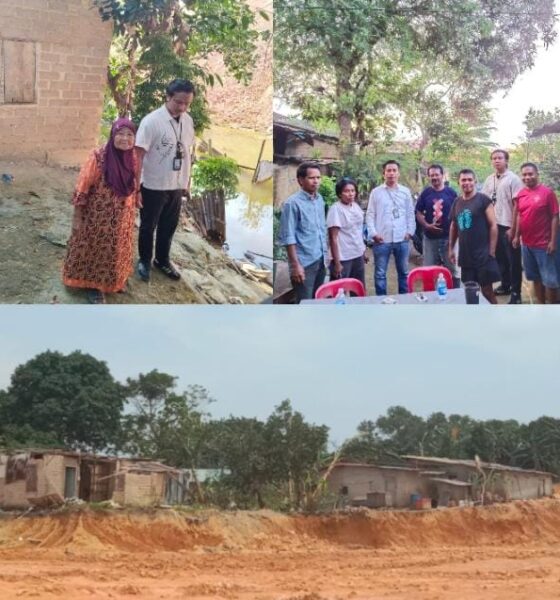 Warga Kampung Tower Protes Keras Akses Jalan Dipotong, Sumur Ditimbun Pengembang Tanpa Ganti Rugi