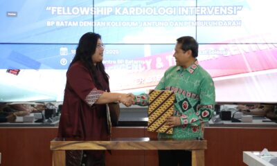 BP Batam dan Kolegium Jantung dan Pembuluh Darah, Teken MoU Penyelenggaraan Fellowship Kardiologi Intervensi