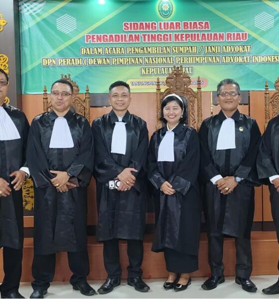Mengabdi untuk Keadilan Dua Putra Simalungun Resmi Menyandang Profesi Advokat PERADI.