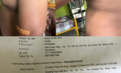 Pak Kapolda, Diduga Rawan Aksi Anak Punk dan Premanisme, Warga Baloi Kolam Jadi Korban Pengeroyokan di Simpang Kepri Mall