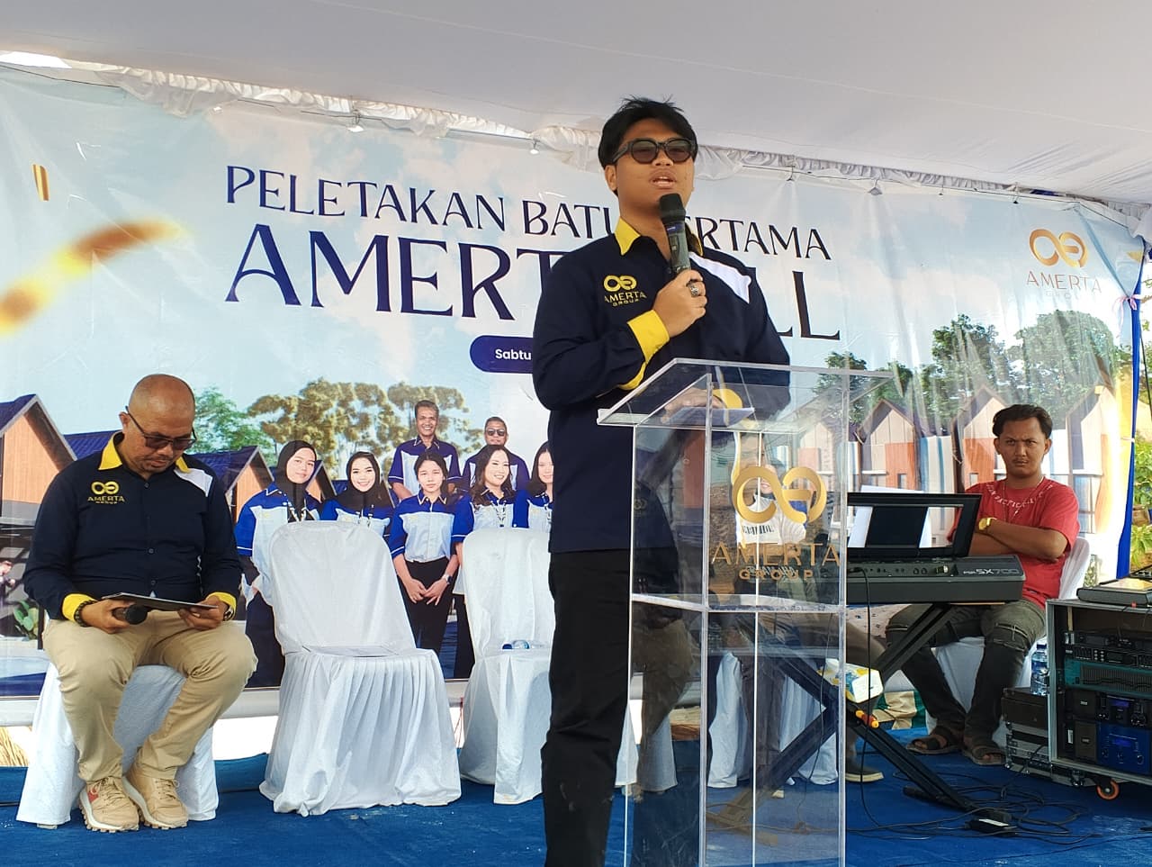Direktur Amerta Group, Petrich Brian Sinaga