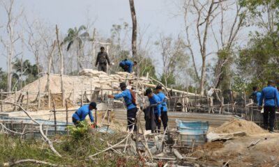 Ditpam BP Batam Bersama TNI dan Polri Tertibkan Tambang Pasir Ilegal di KKOP Bandara