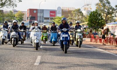 Amsakar Achmad dan Li Claudia Bangun Kebersamaan Lewat Salam Satu Aspal