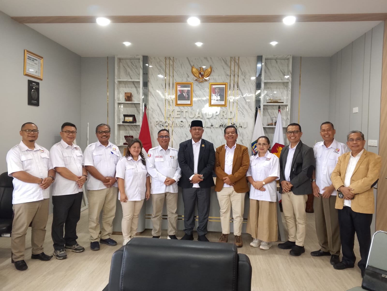 Gekira Siapkan Rakernas Nasional di Batam, Pengurus PC Batam Temui Ketua DPRD Kepri.