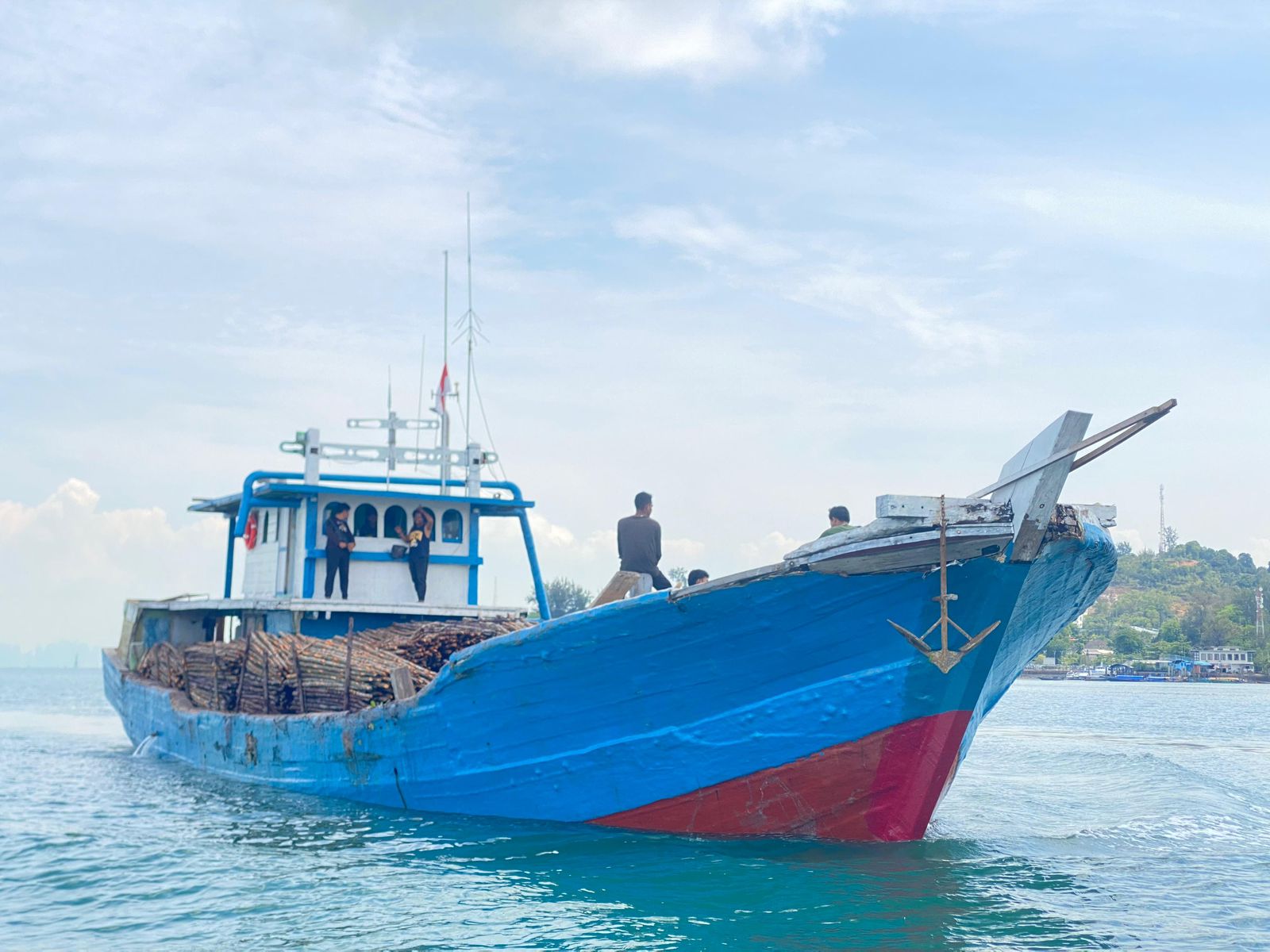 12 Ribu Kayu Bakau Diselundupkan ke Singapura, Polisi Gagalkan di Perairan Batam!