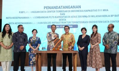PLN Batam dan DayOne Wujudkan Data Center Terbesar di Indonesia, Perkuat Kota Batam Sebagai Destinasi Utama Investasi Industri Digital