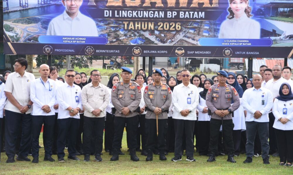 BP Batam Gandeng Satbrimob Polda Kepri Gelar Diklat Orientasi bagi 676 Pegawai