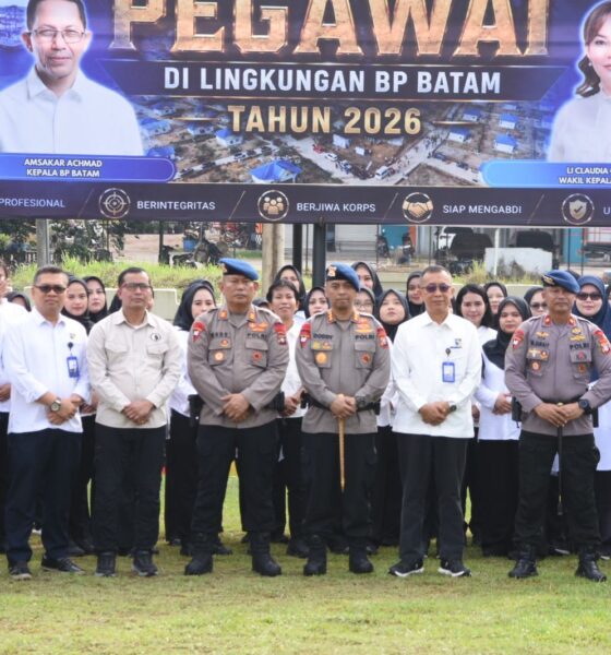BP Batam Gandeng Satbrimob Polda Kepri Gelar Diklat Orientasi bagi 676 Pegawai