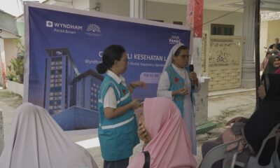 CSR Wyndham Panbil Batam Hadirkan Senam Sehat dan Cek Kesehatan Gratis untuk Lansia