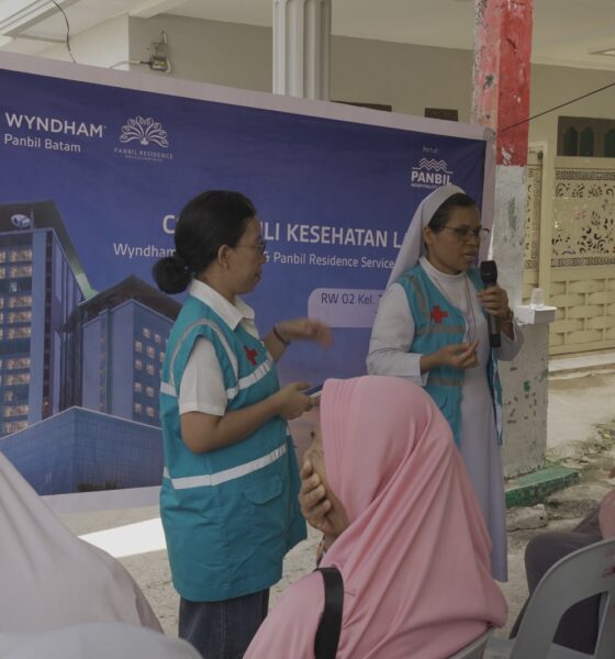 CSR Wyndham Panbil Batam Hadirkan Senam Sehat dan Cek Kesehatan Gratis untuk Lansia