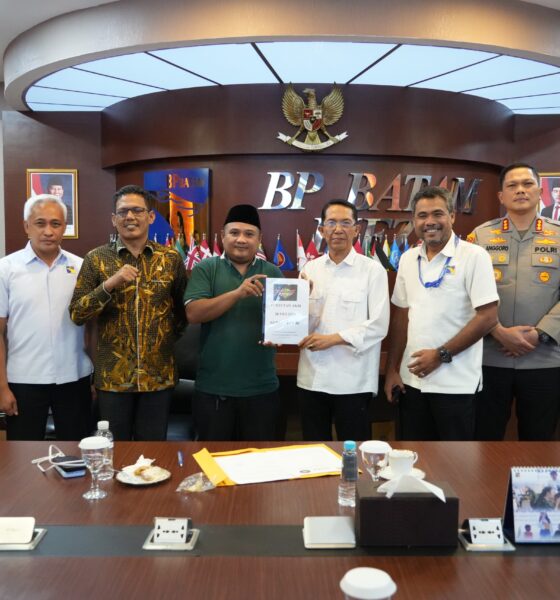 Kepala BP Batam Apresiasi Peran Driver Online Jaga Nama Baik Kota Batam