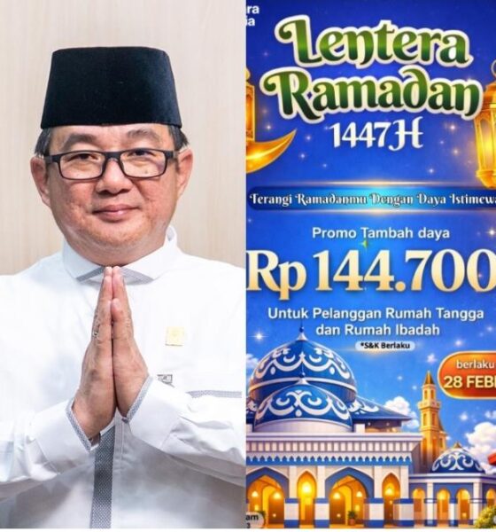 PLN Batam Hadirkan Program “Lentera Ramadan”, Promo Tambah Daya Mulai Rp144.700