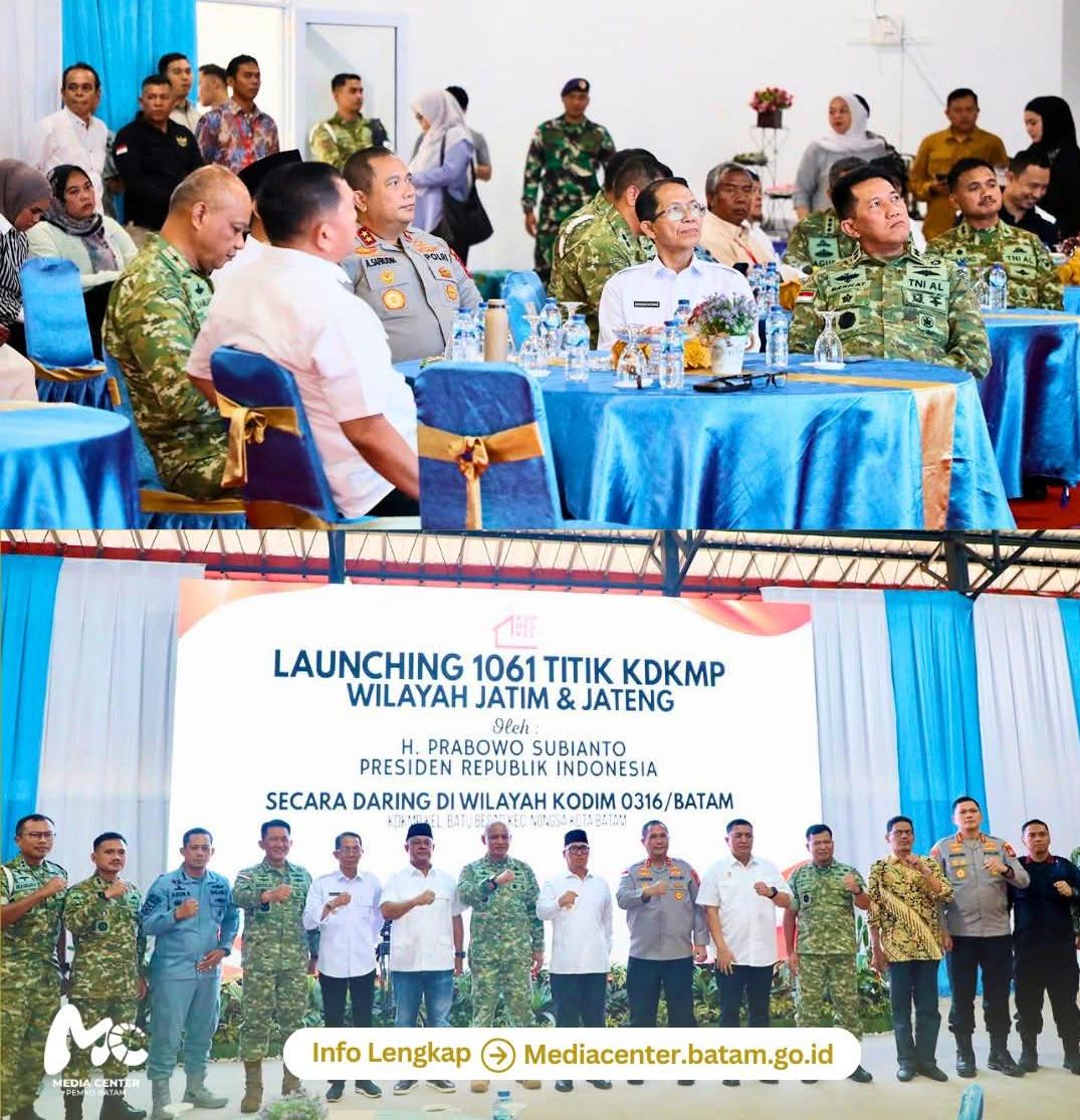 Pemko Batam Optimistis Koperasi Merah Putih Jadi Motor Pertumbuhan Ekonomi Kelurahan