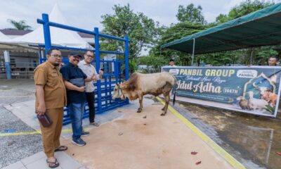 Pererat Silaturahmi dengan Masyarakat, Panbil Group Distribusikan Hewan Kurban di Batam