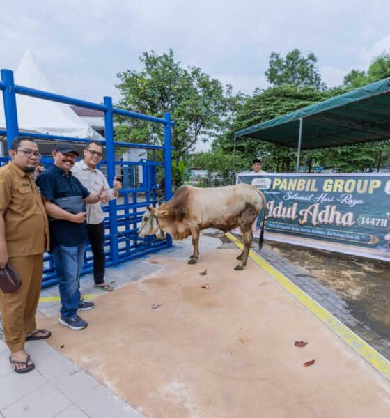 Pererat Silaturahmi dengan Masyarakat, Panbil Group Distribusikan Hewan Kurban di Batam