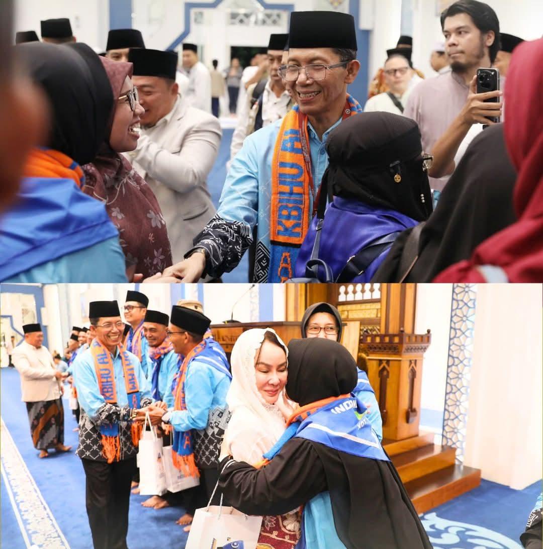 Wali Kota Batam Amsakar Achmad Tunaikan Ibadah Haji Bersama Kloter 25
