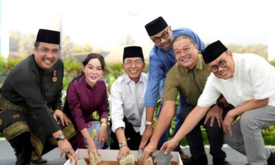 Amsakar Achmad Mulai Penataan Wajah Batam, Bangun Bundaran Raja Ali Marhum Pulau Bayan