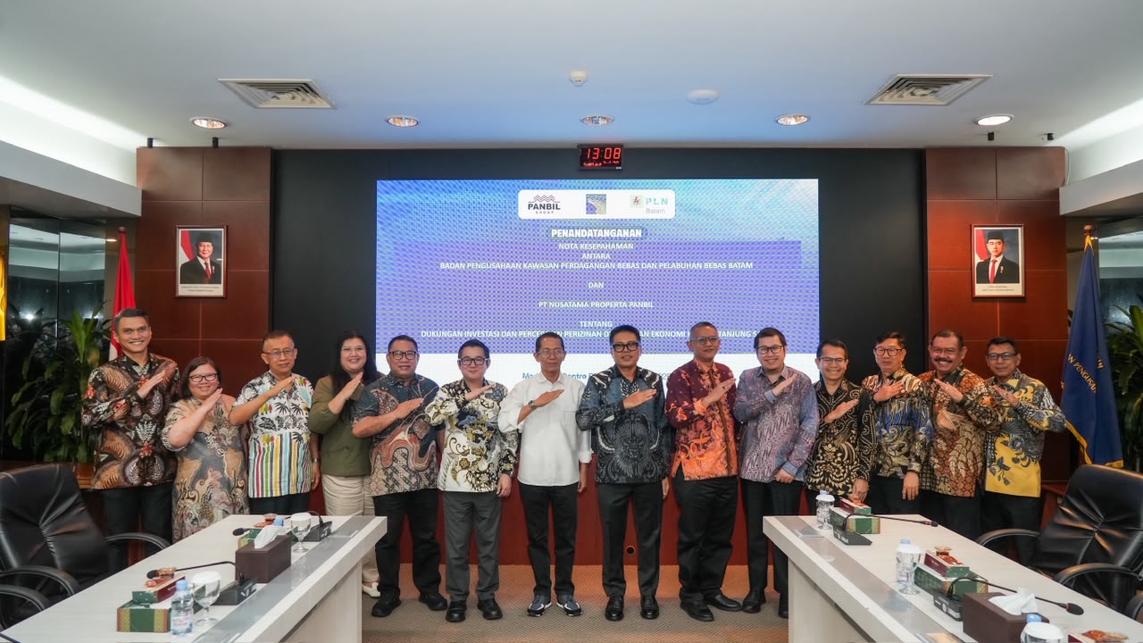Sinergi BP Batam, Panbil Group, dan PLN Batam Dukung KEK Tanjung Sauh Sebagai Hub Energi Baru