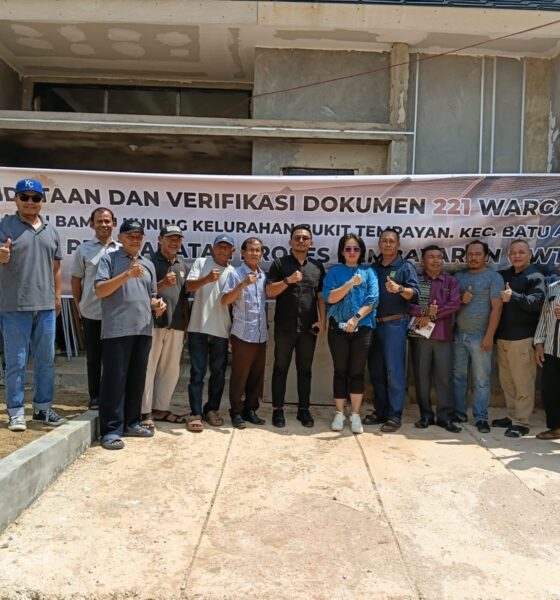 Demi Kepastian Hukum Warga, Pengembang Belinyang City Residence Fasilitasi Penyelesaian UWT 221 Rumah di Bambu Kuning