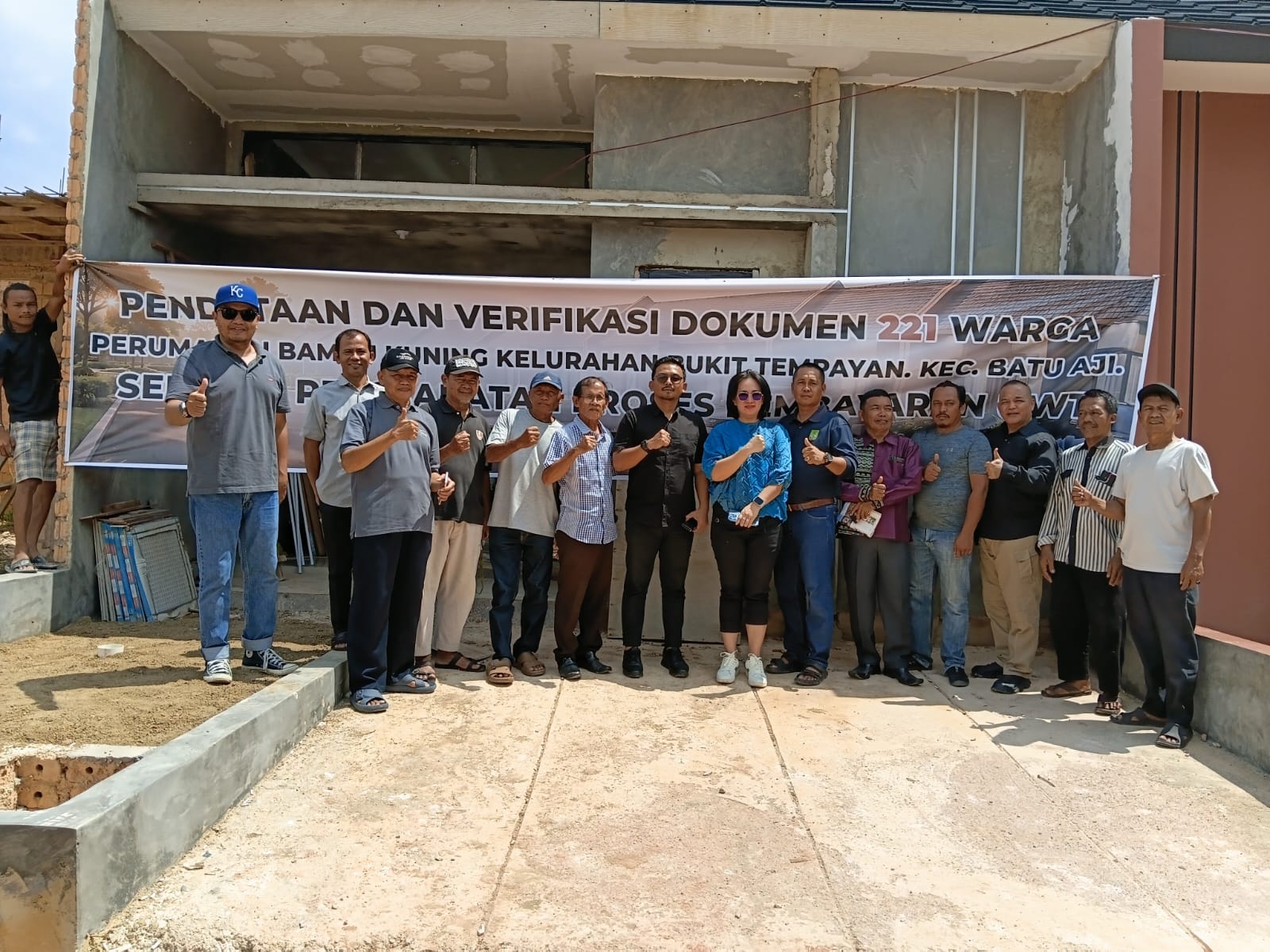 Demi Kepastian Hukum Warga, Pengembang Belinyang City Residence Fasilitasi Penyelesaian UWT 221 Rumah di Bambu Kuning