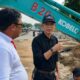 Amsakar Achmad Turun Lapangan, Pastikan Perbaikan Pipa Muka Kuning Rampung