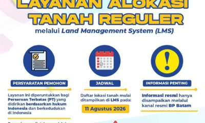 BP Batam Perkuat Transparansi Layanan Pertanahan, Alokasi Tanah Reguler Segera Hadir Melalui LMS