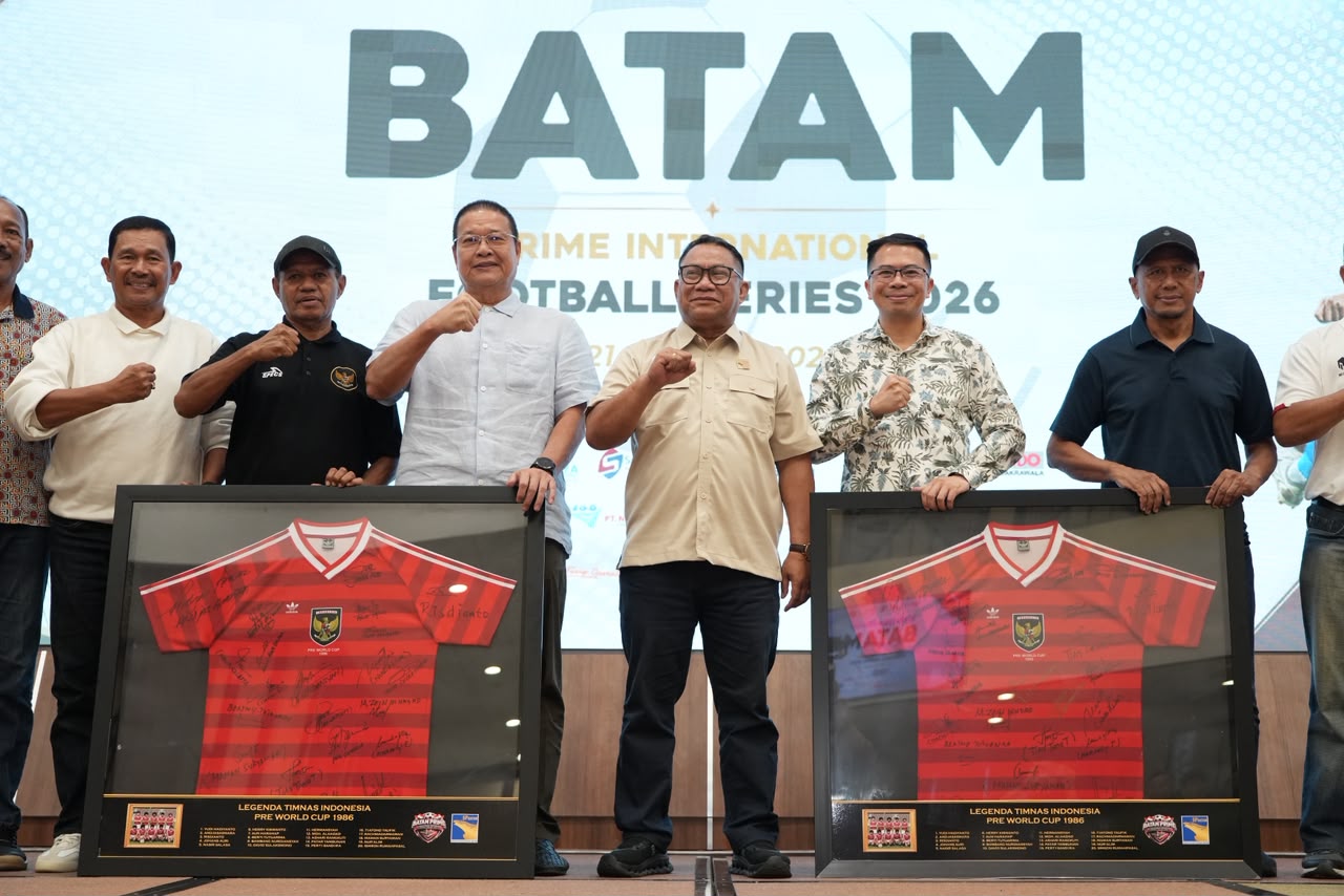 Dorong Kebangkitan Sepak Bola Batam, BP Batam Sambut Tim Batam Prime International Football Series 2026